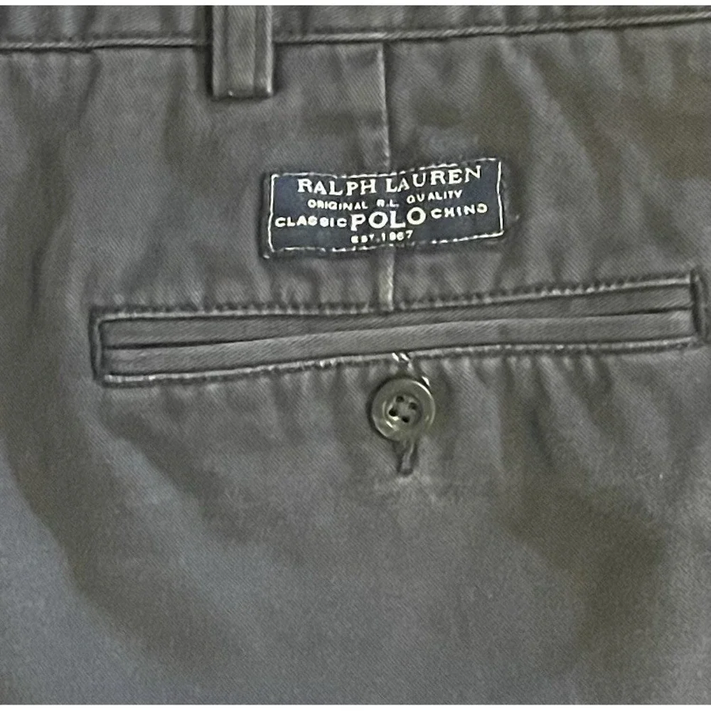 Polo Ralph Lauren Prospect Shorts Mens 40 Navy Chino Flat Front Classic Preppy - Picture 7 of 7